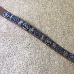 Blue Flower Belt